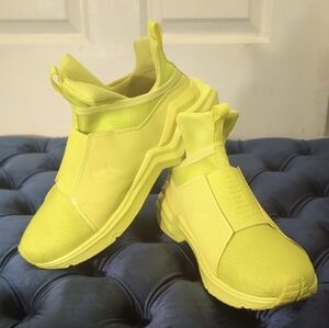 Puma Vibrant Yellow Athletic Shoes